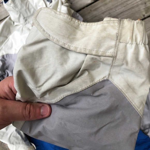 Vintage The North Face Hyvent Jacket small Varsity Blue - Picture 12 of 12